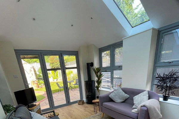 new conservatory inside view