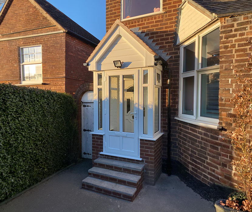 Modern Apex Roof Porch